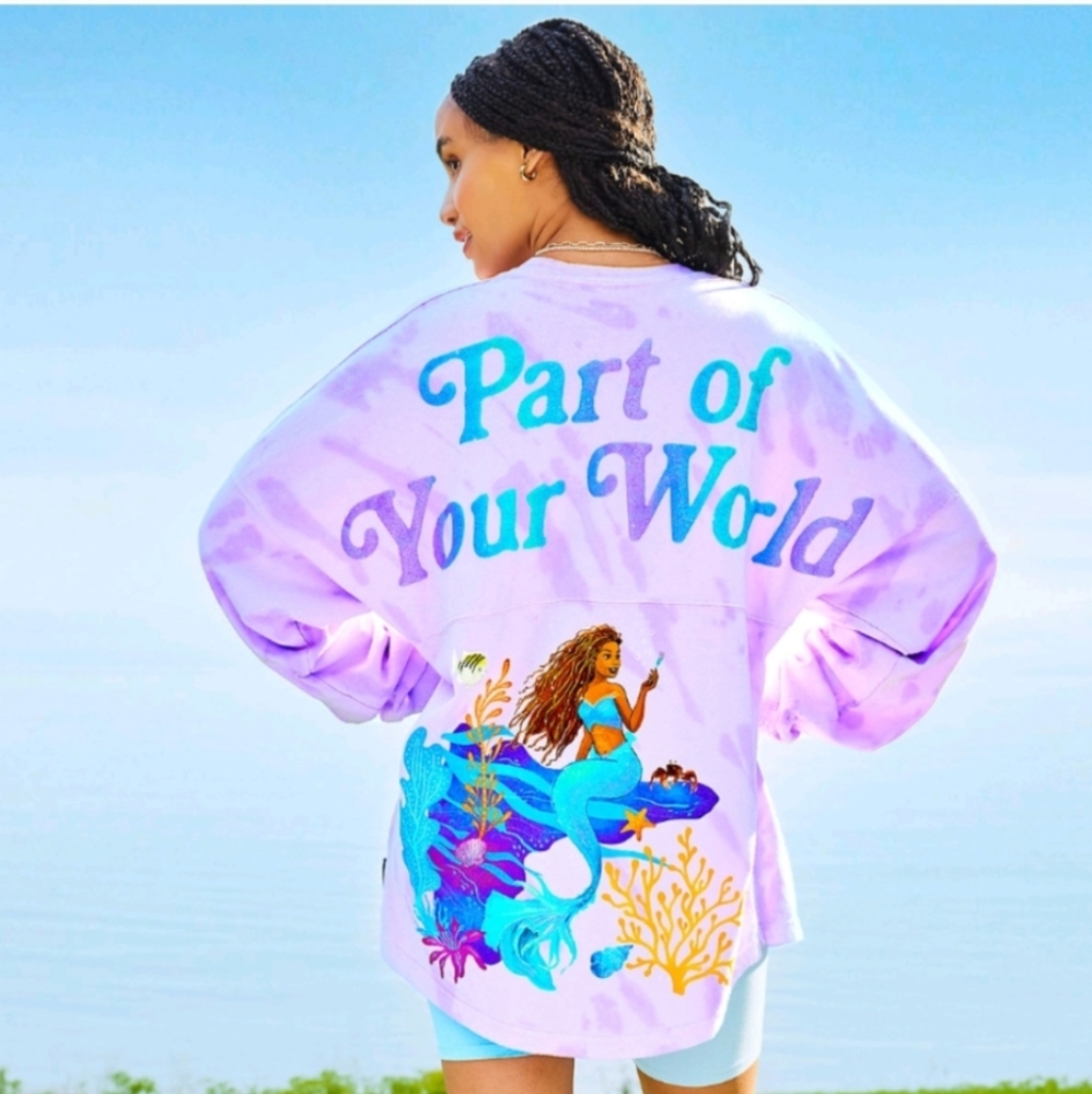 The Little Mermaid Live Action Spirit Jersey Extra Small
